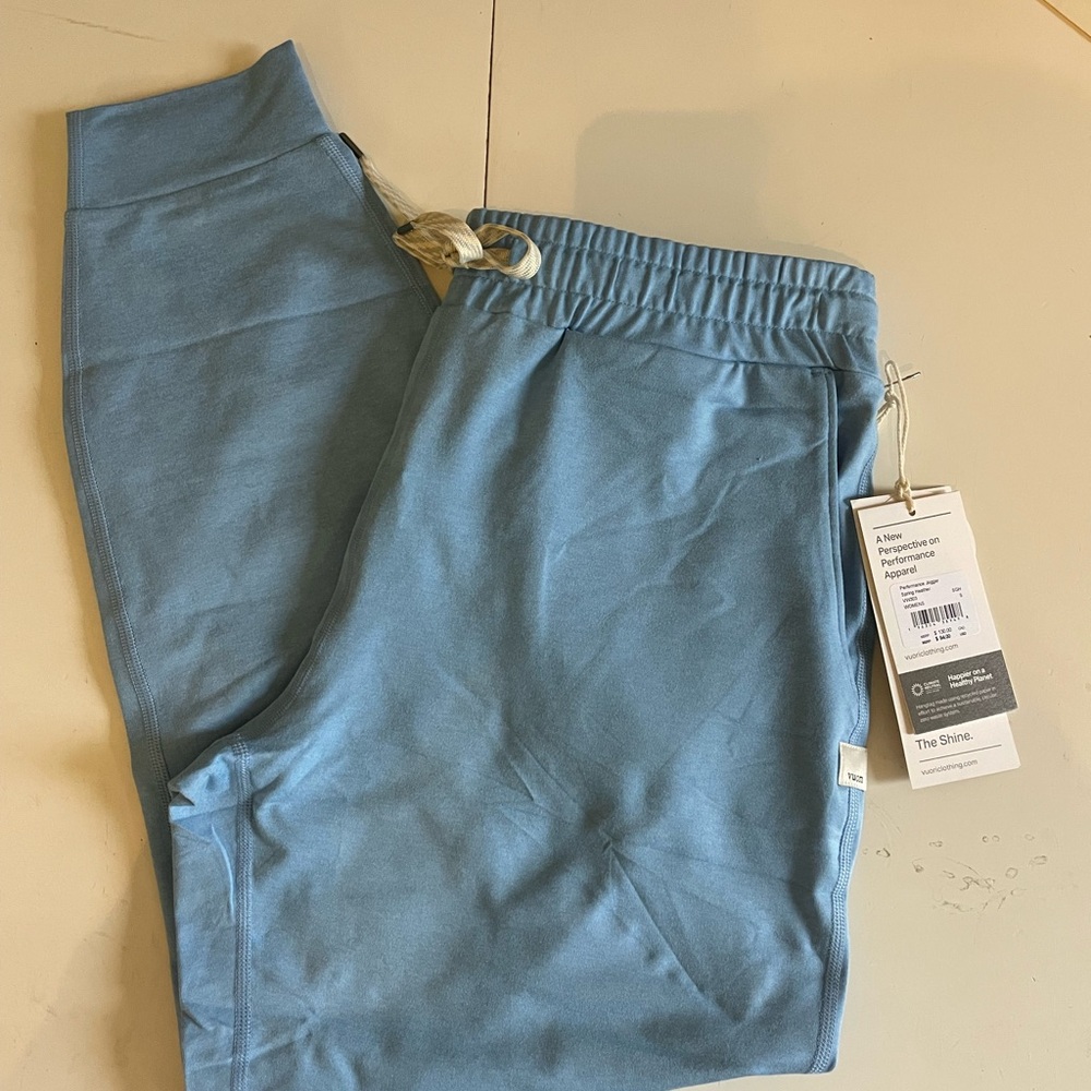 NWT Vuori Sky Blue Joggers - S